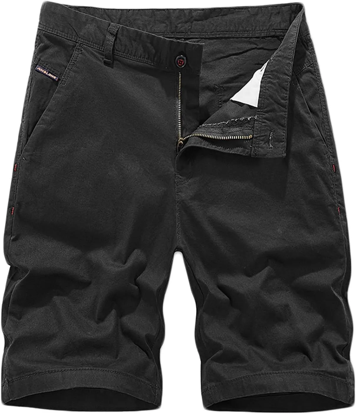 Men's Summer Plus Size Cargo Shorts with Multi-Pockets Relaxed Fit Beach Outdoors Work Trousers Short Pants