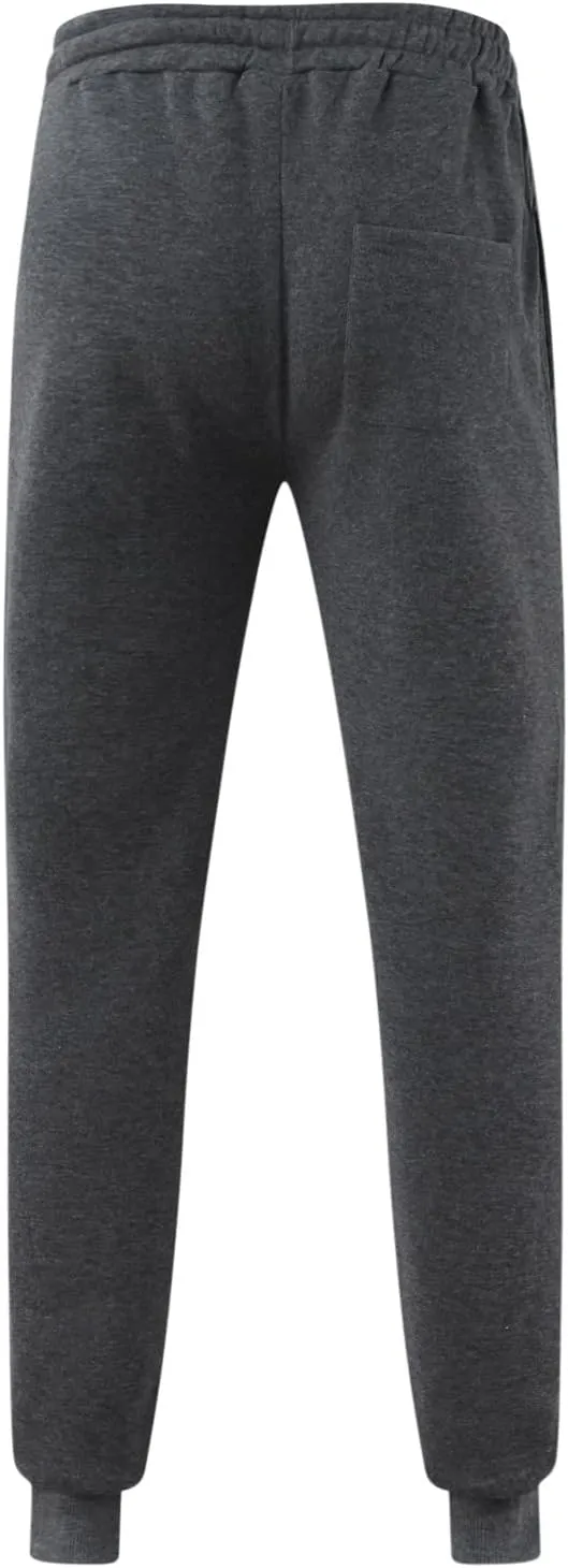 Mens Sweatpants Athletic Cargo Pants for Men Relaxed Fit Multiple Pockets Outdoor Straight Trouser Baggy Big and Tall