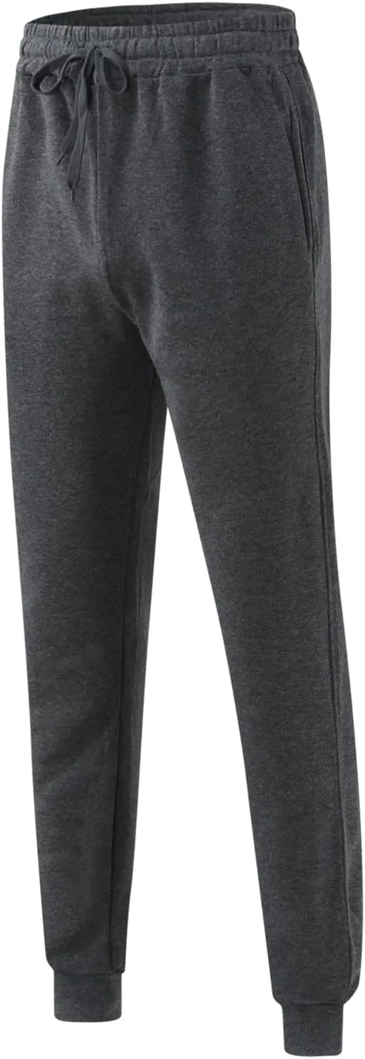 Mens Sweatpants Athletic Cargo Pants for Men Relaxed Fit Multiple Pockets Outdoor Straight Trouser Baggy Big and Tall