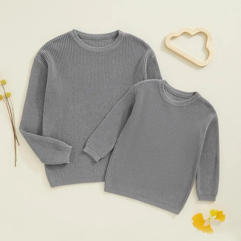 Mother and Me Matching Knitted Sweaters