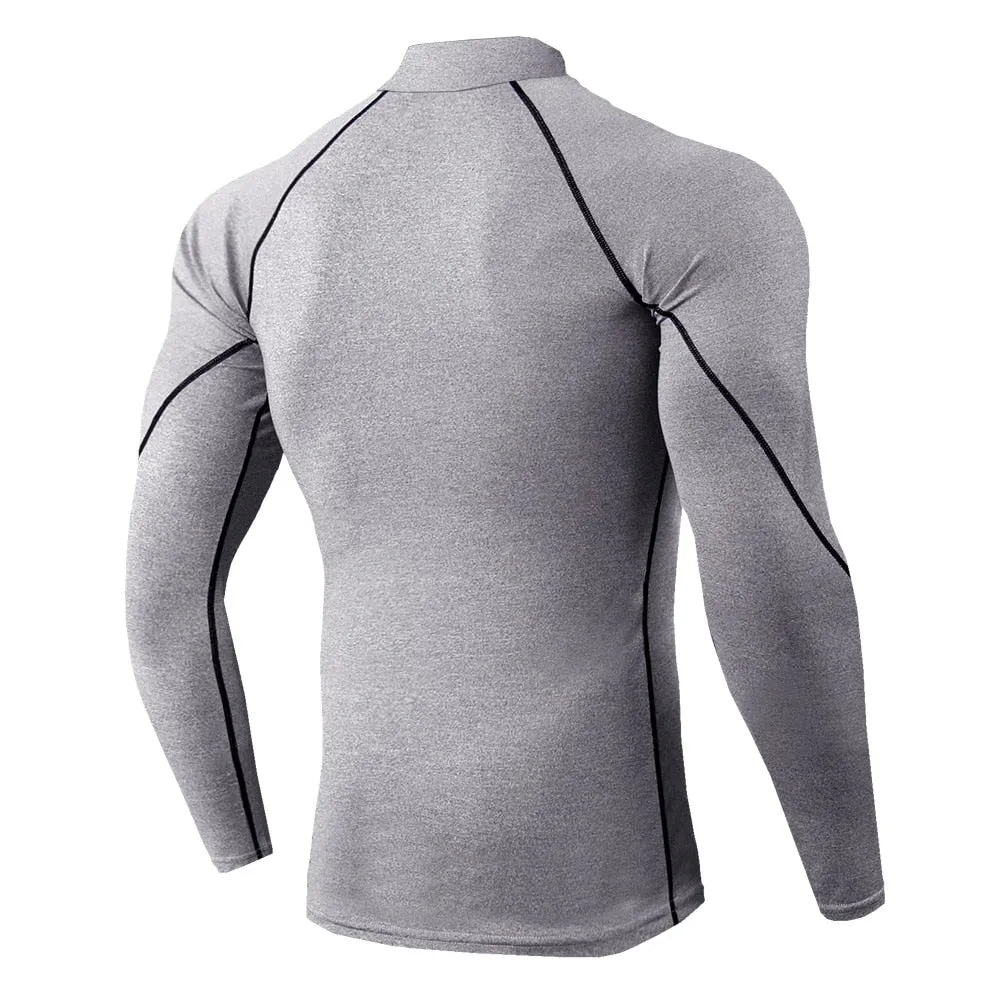 New  Running Shirt Men Bodybuilding Sport T-shirt