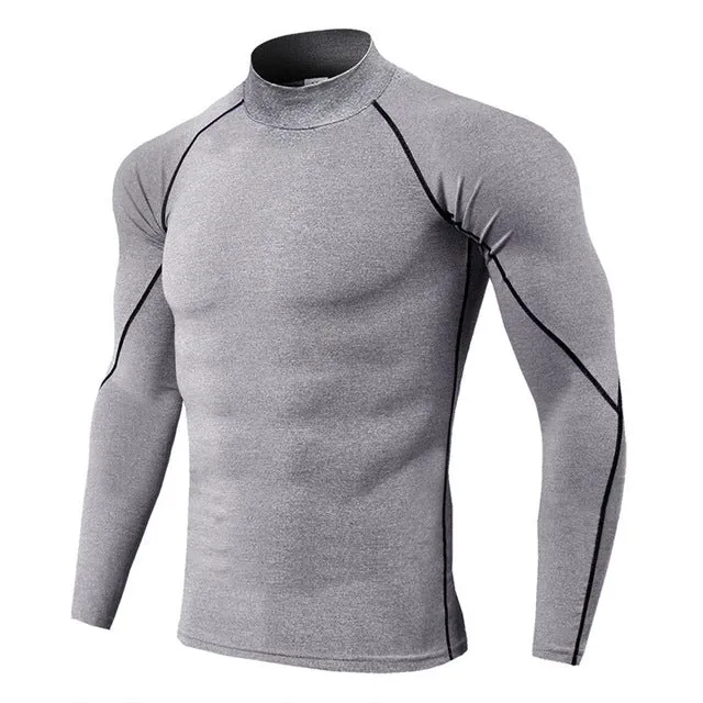 New  Running Shirt Men Bodybuilding Sport T-shirt