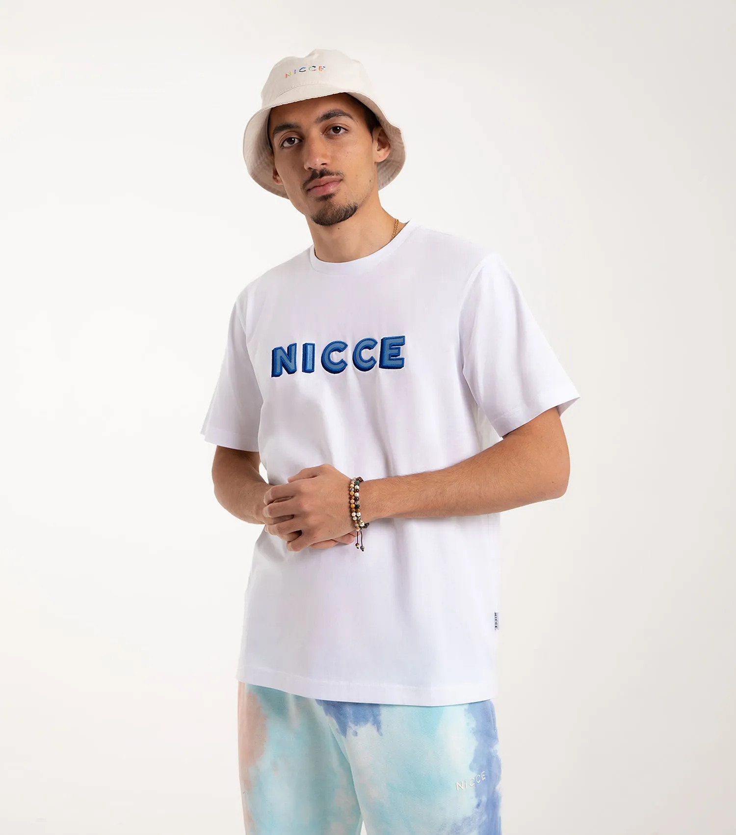 NICCE Mens Form T-Shirt | White