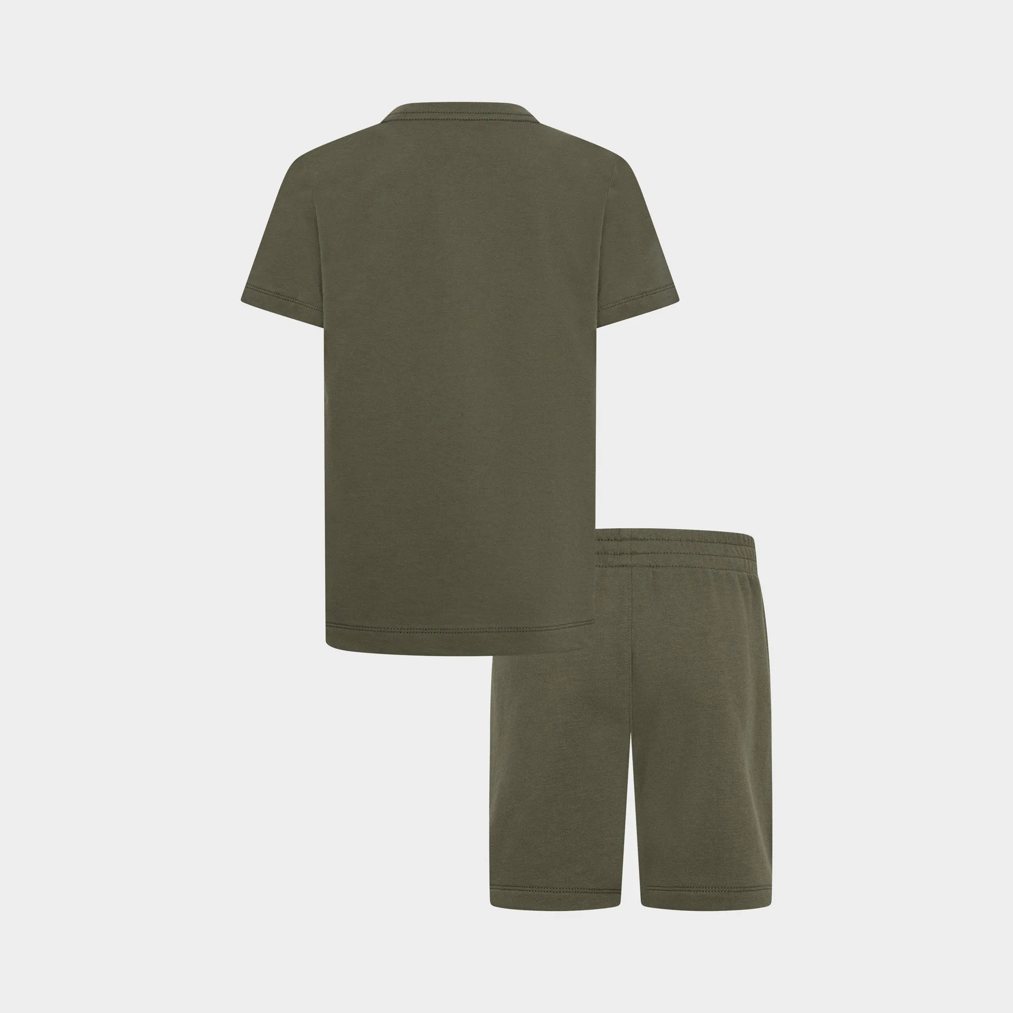 Nike Children's Club T-Shirt & Shorts Set / Medium Olive
