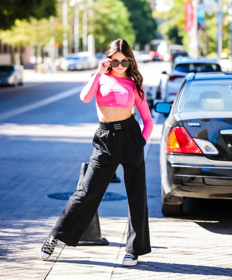 OLL259 The Lounge Wide Leg Pant (FINAL SALE)