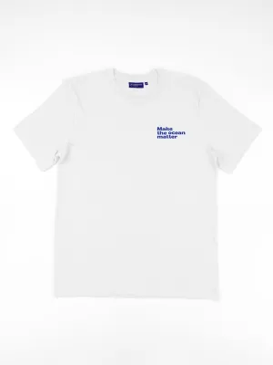 Organic Cotton Unisex Ocean T-Shirt Shell