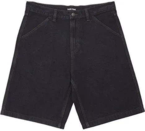 Passport Workers Club R44 Jean Shorts / Washed Black