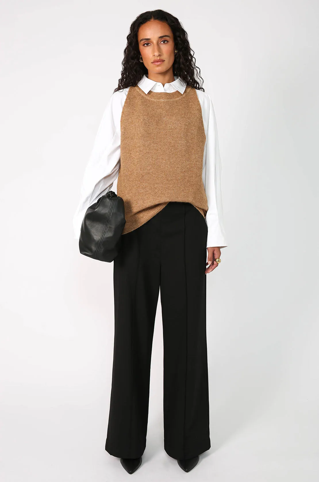 phase vest / camel marle