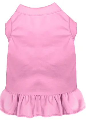 Plain Pet Dress Light Pink Lg