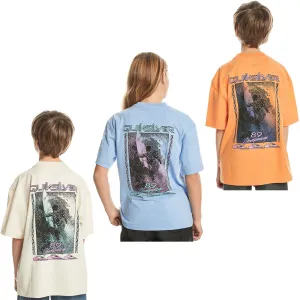 Quiksilver Kids Back Flash Short Sleeve Cotton T-Shirt
