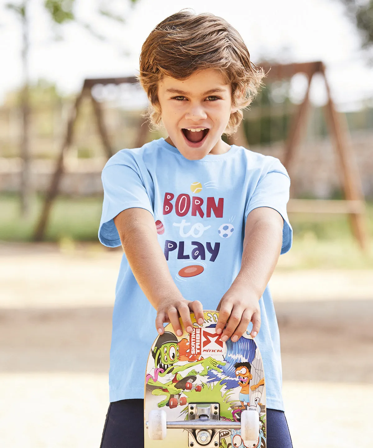Retro Heather Green - Kids valueweight T
