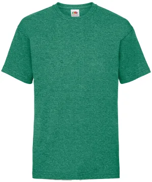 Retro Heather Green - Kids valueweight T