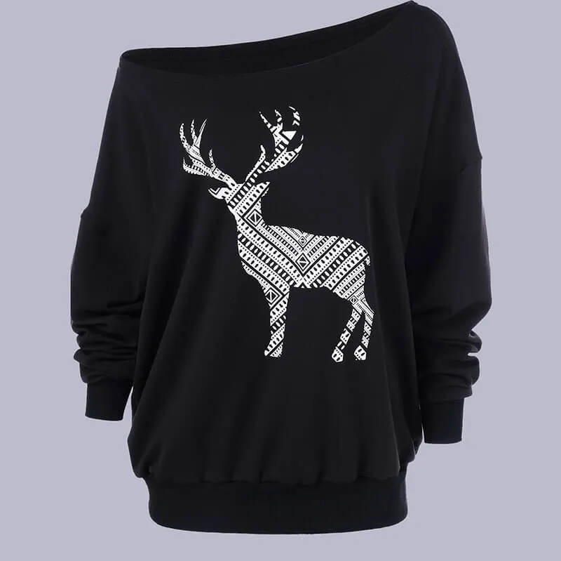 Santa Knitted Christmas Pullover Sweater