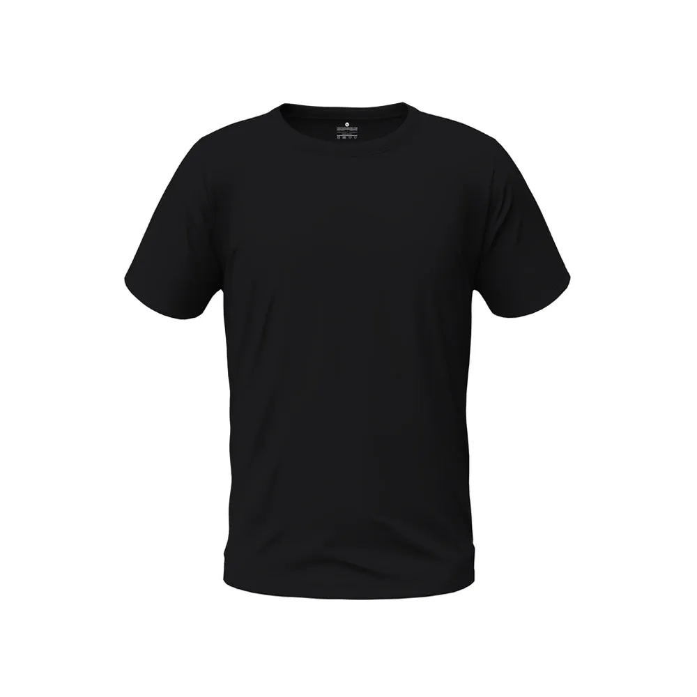 Shop Black Supima Cotton T-shirt for Men  - Soft, Durable & Premium Fit