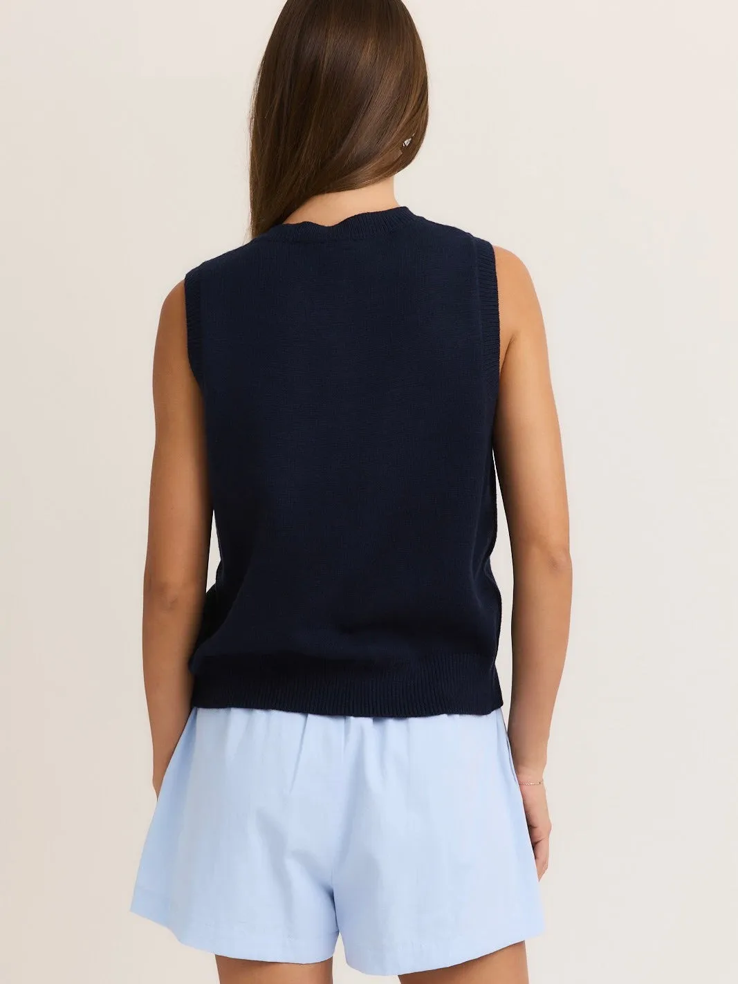 Soft Knit Sweater Vest