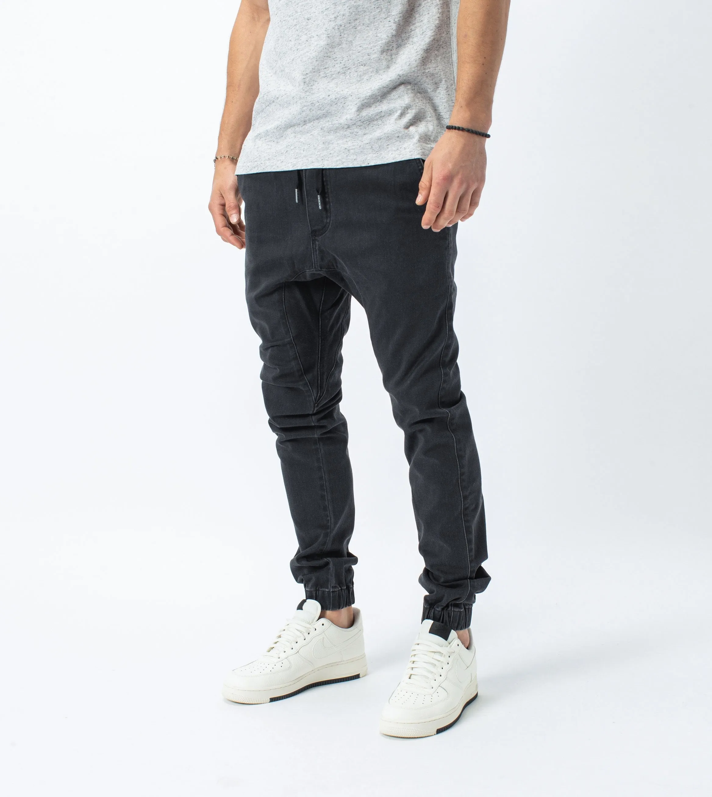 Sureshot Denim Jogger Milled Black - Sale