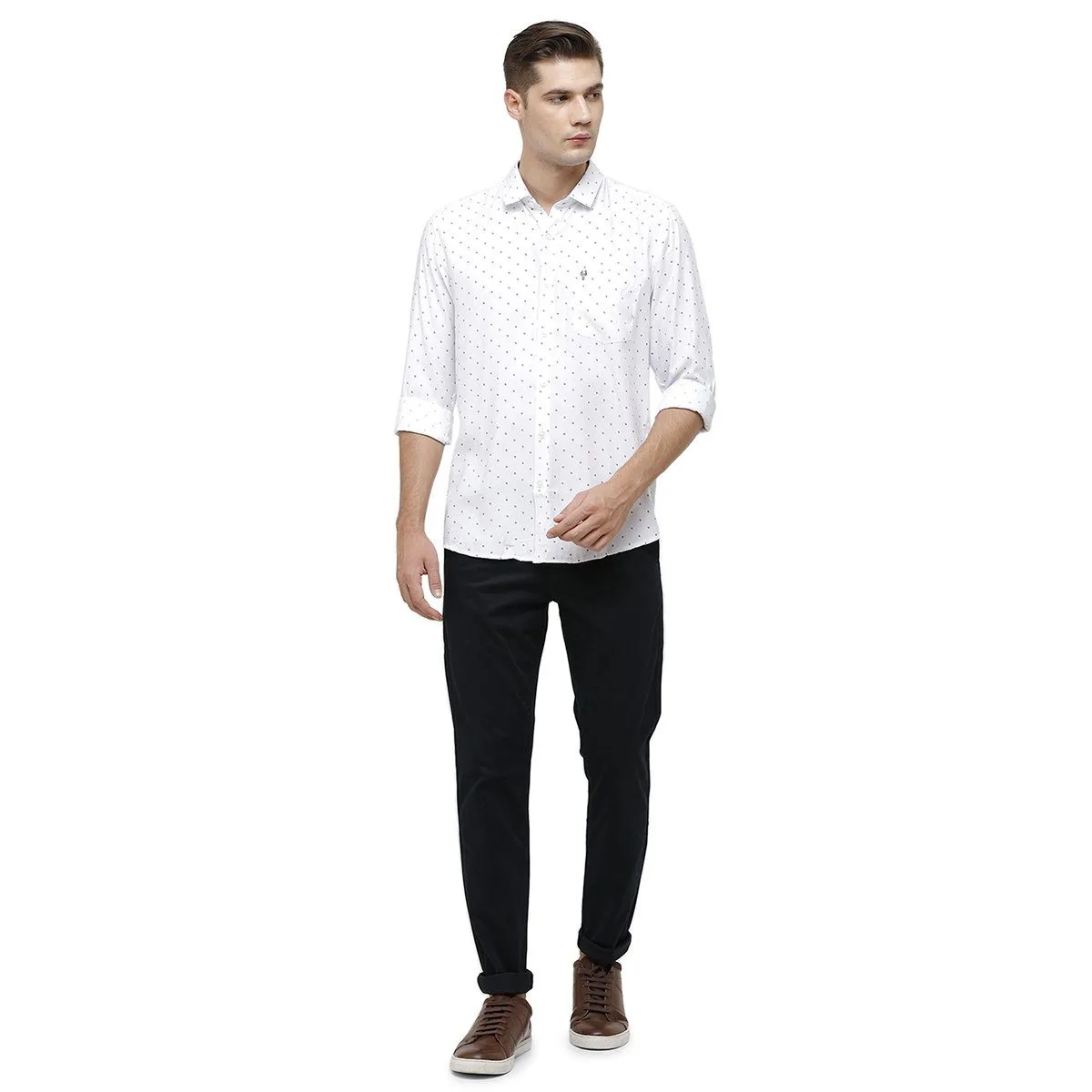 Swiss Club Navy Slim Fit 98 % CTN 2% LYCRA Trouser  T-SC-28B-NAV-SL-LY