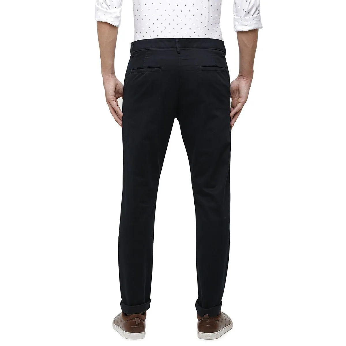 Swiss Club Navy Slim Fit 98 % CTN 2% LYCRA Trouser  T-SC-28B-NAV-SL-LY
