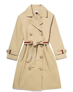 The Rox Trench Coat in Khaki