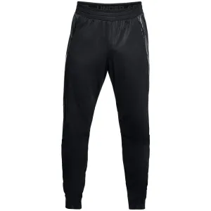 Under Armour Logo Mens Black Track Pants
