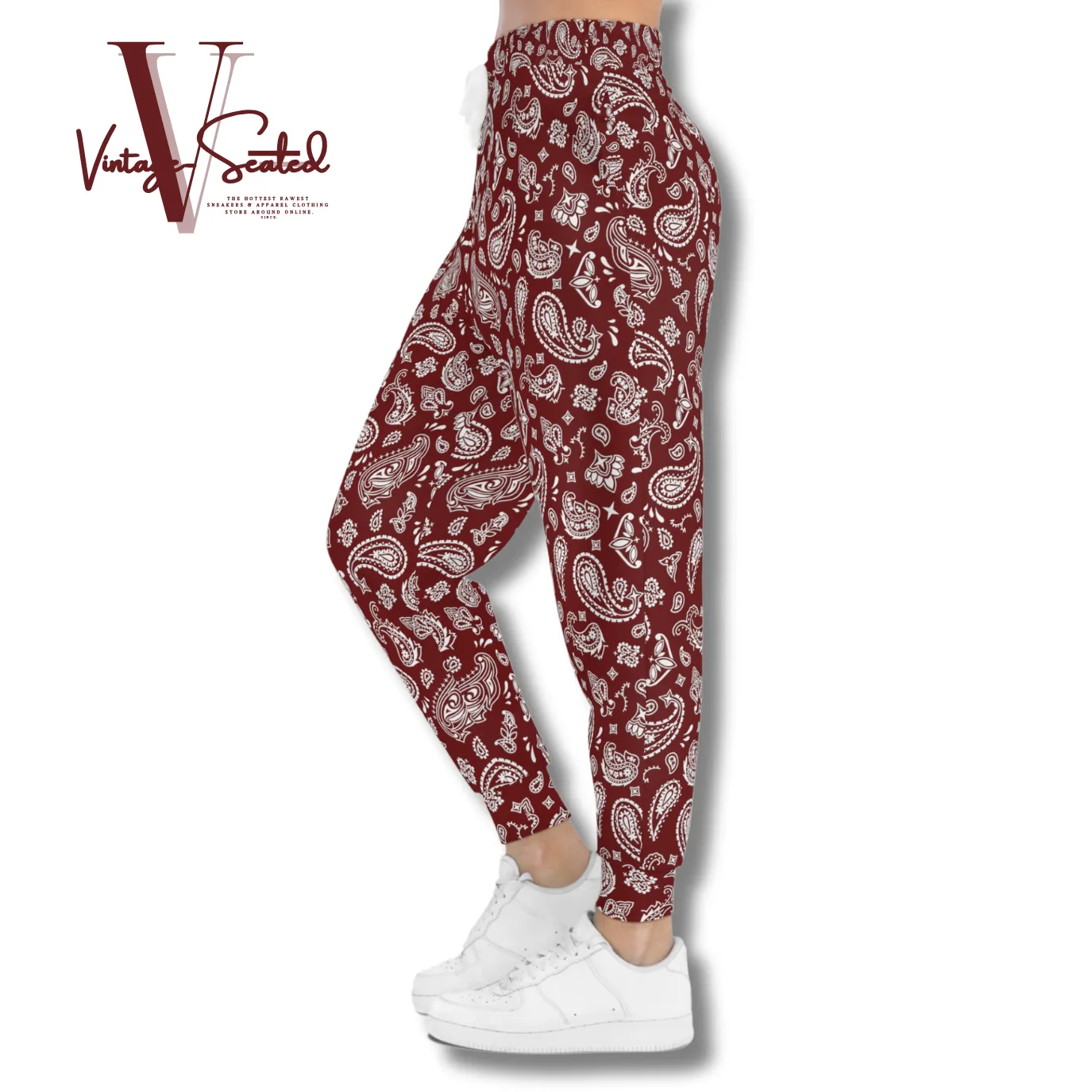 Vintage-Sealed "BANDANA" Apparel Jogging Pants| Brand New Women's Fashion