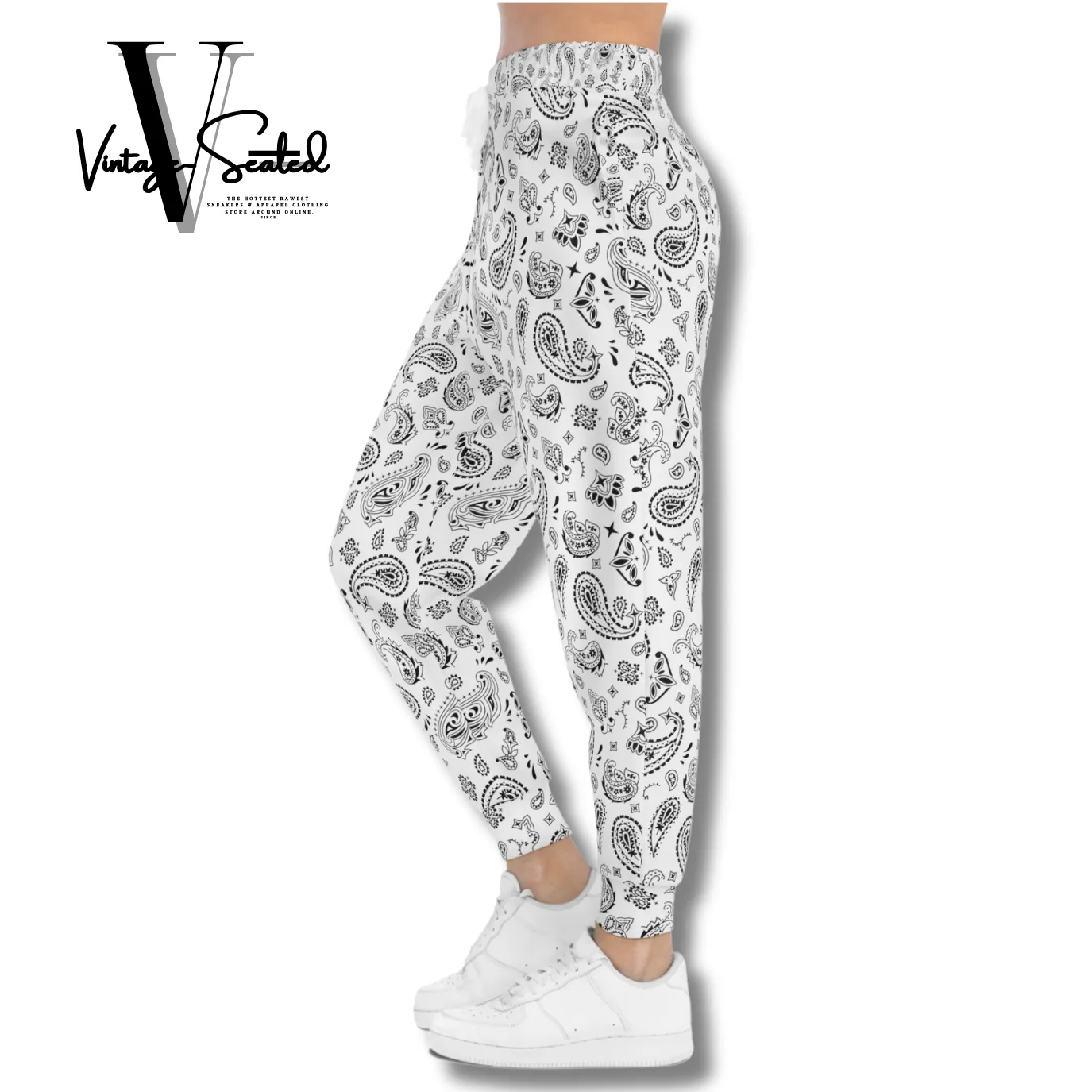 Vintage-Sealed "BANDANA" Apparel Jogging Pants| Brand New Women's Fashion