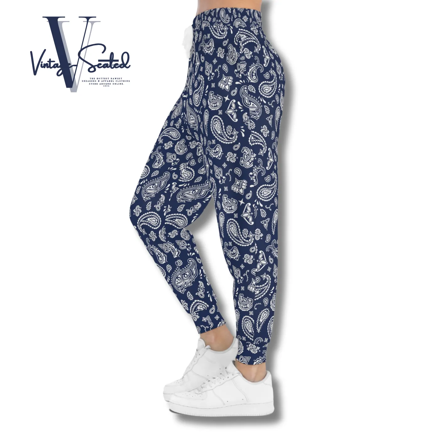 Vintage-Sealed "BANDANA" Apparel Jogging Pants| Brand New Women's Fashion