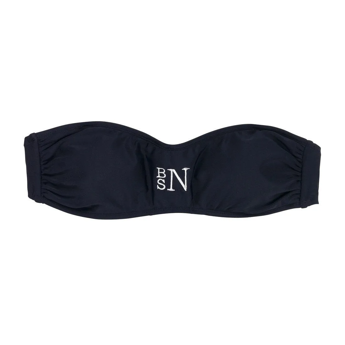 Viv & Lou Black Swim Bandeau Top