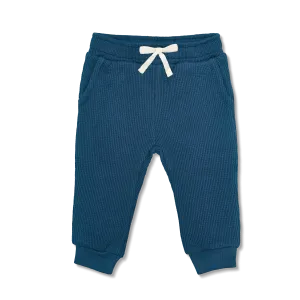 Waffle Joggers - Marine