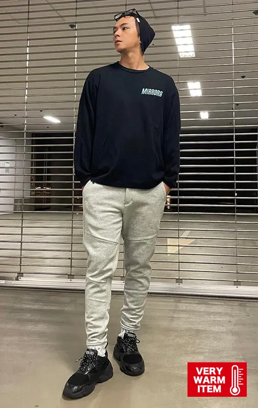 Warm jogger pants/2color