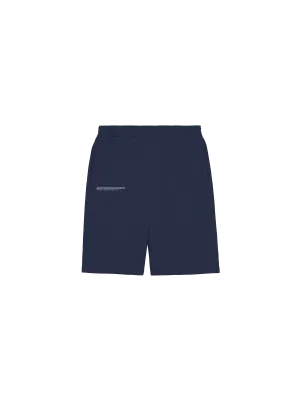 Womens 365 Midweight Long Shorts—navy blue