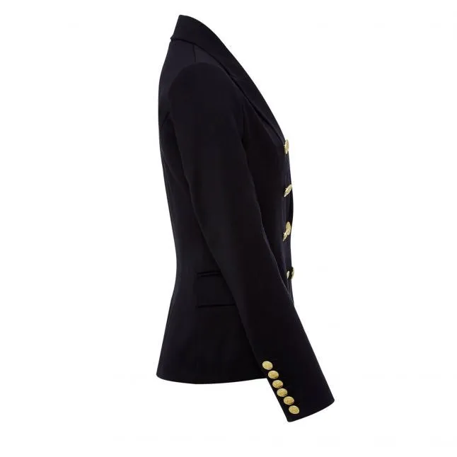 Womens Holland Cooper Black Barathea Knightsbridge Blazer