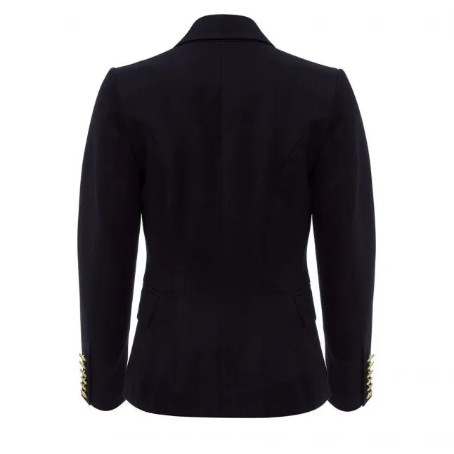Womens Holland Cooper Black Barathea Knightsbridge Blazer