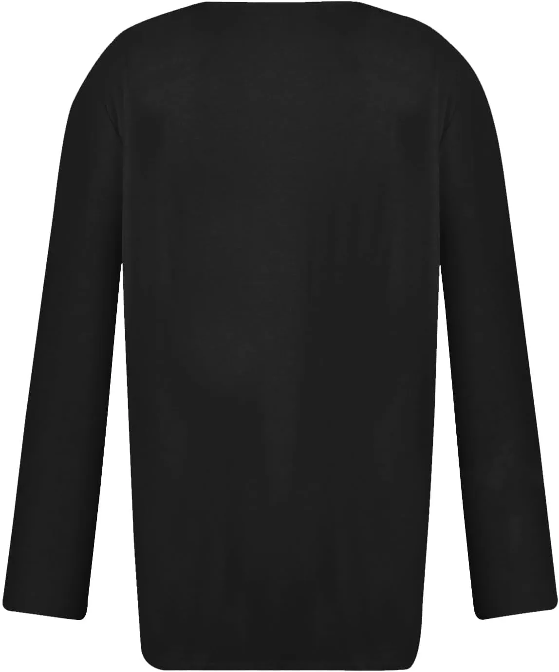 Womens Tops Button V Neck Long Sleeve T Shirt Chest Panel Ruched Solid Color Sweatshirts Lightweight Pullover